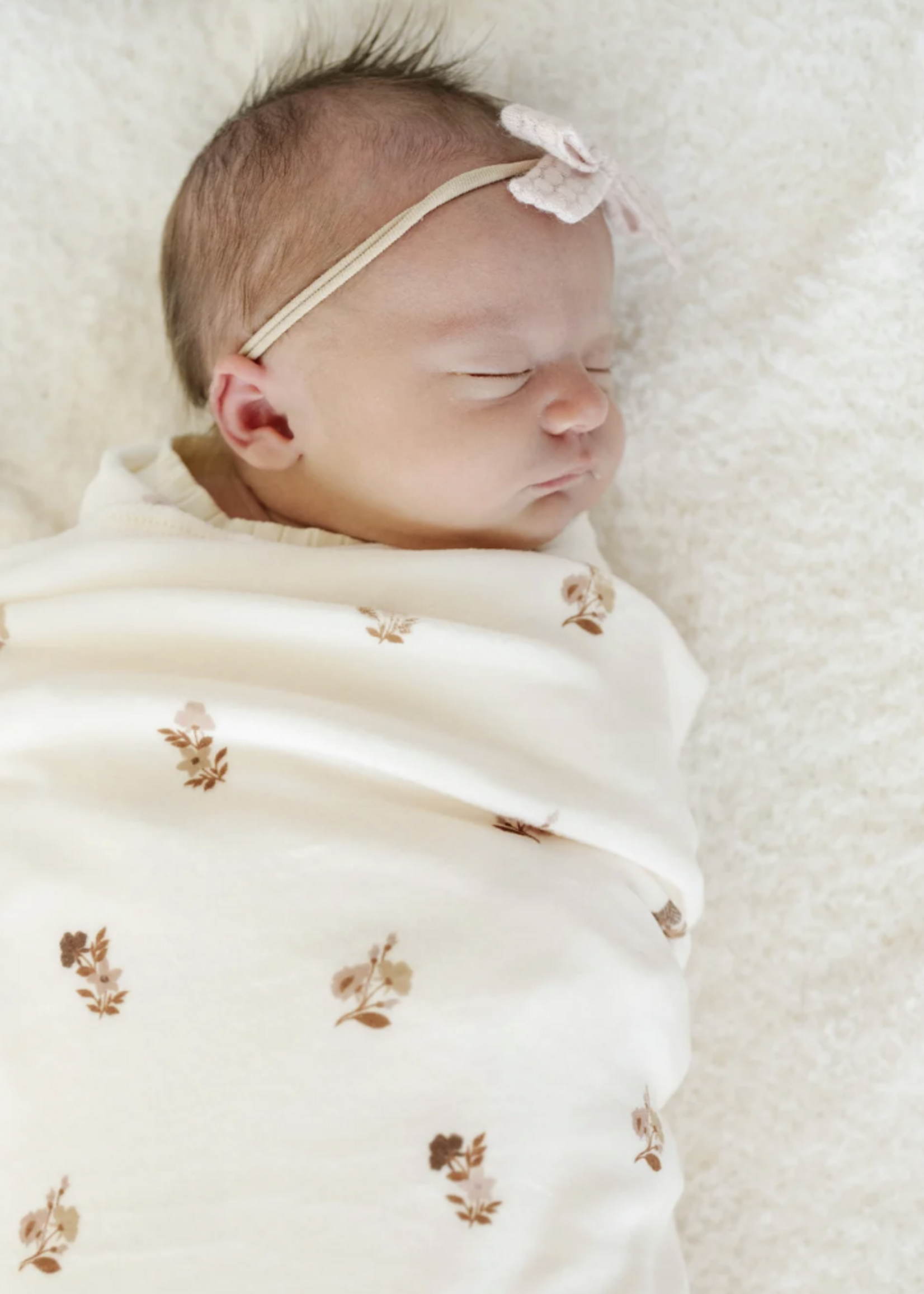 Saranoni Minky Stretch Luxe Blanket Meadow