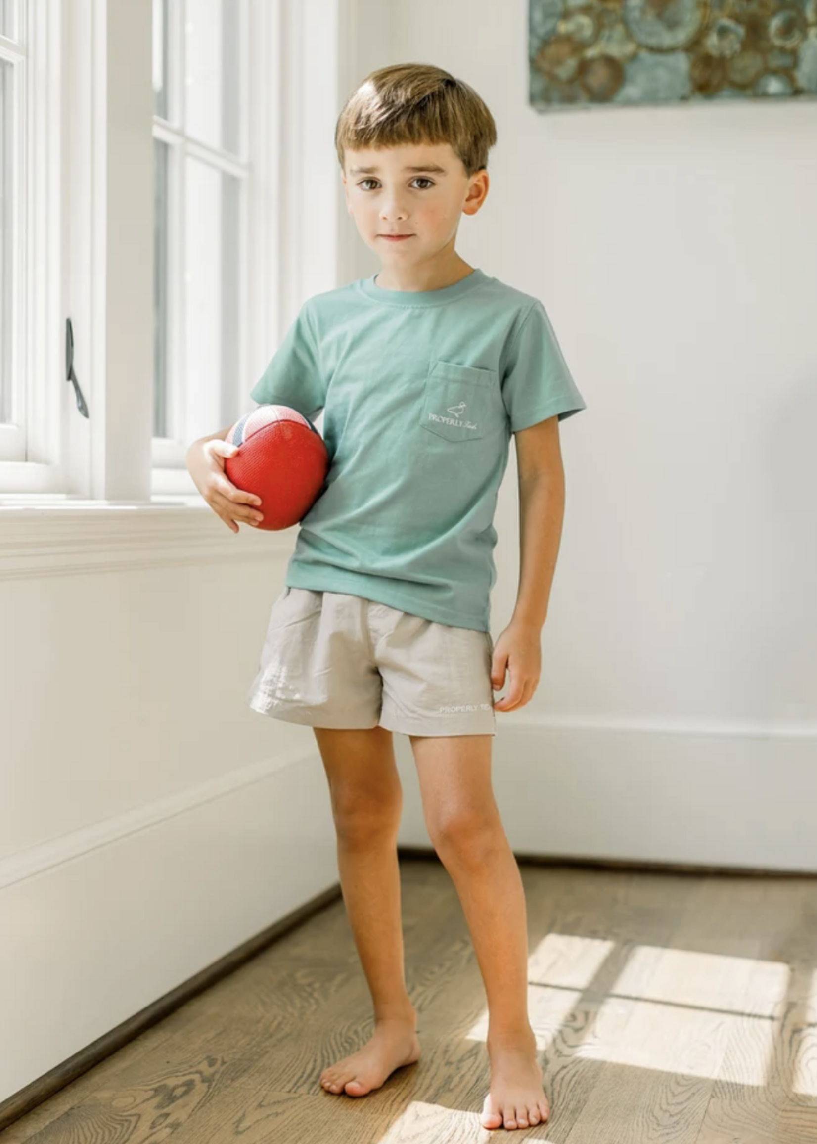 Properly Tied Field Goal S/S Ivy Tee