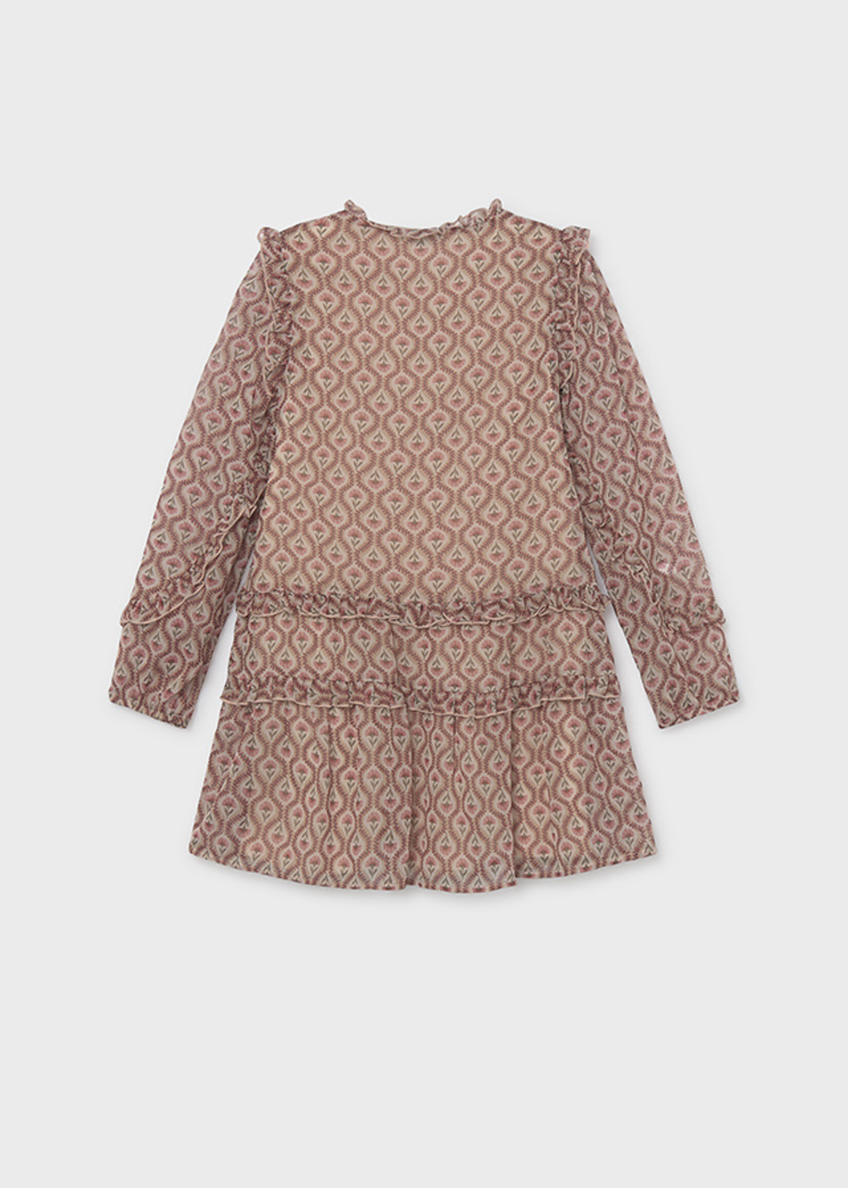 Mayoral Printed Rose Dress