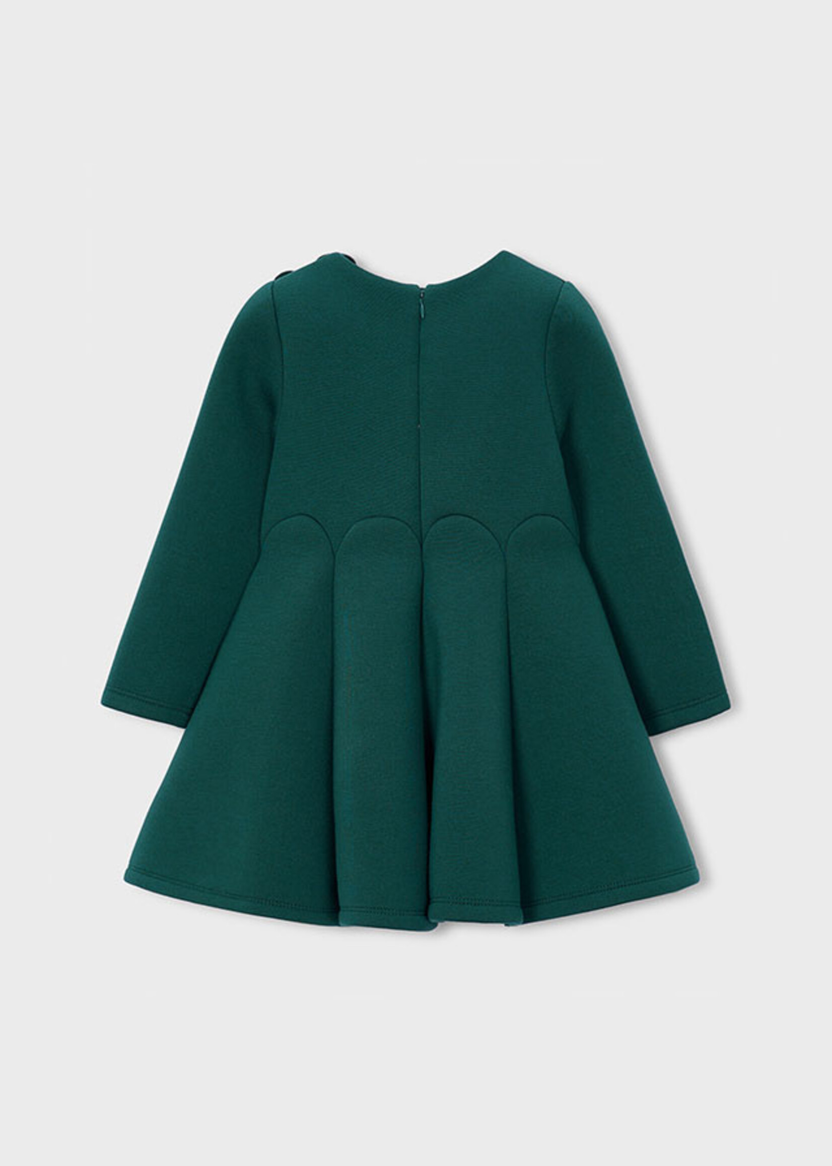 Mayoral Neoprene Green Dress