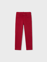 Mayoral Girls Fleece Basic Red Pant