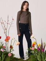Abel & Lula Black Denim Pants w/Belt