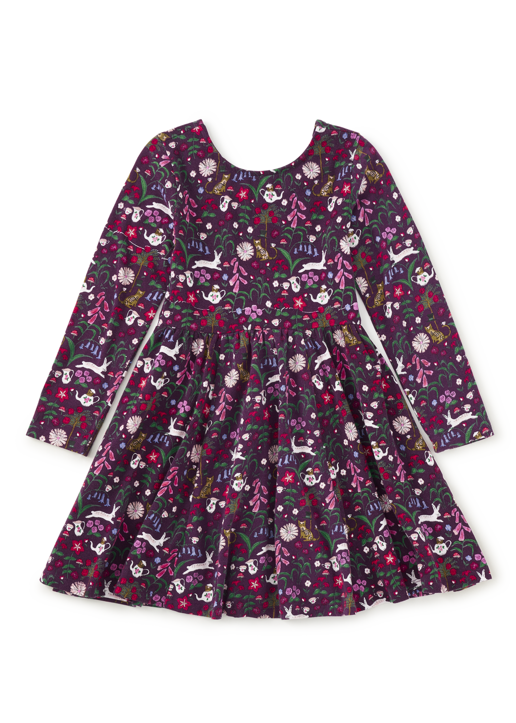 Tea Collection PRINTED BALLET DRESS TEA PARTY FLORAL