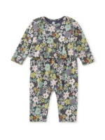 Tea Collection PRETTY PEPLUM BABY ROMPER CHELSEA GARDEN FLORAL