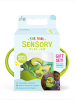 Glo Pals Mini Sensory Jar/Silicone Fun Filler Bundle - Green