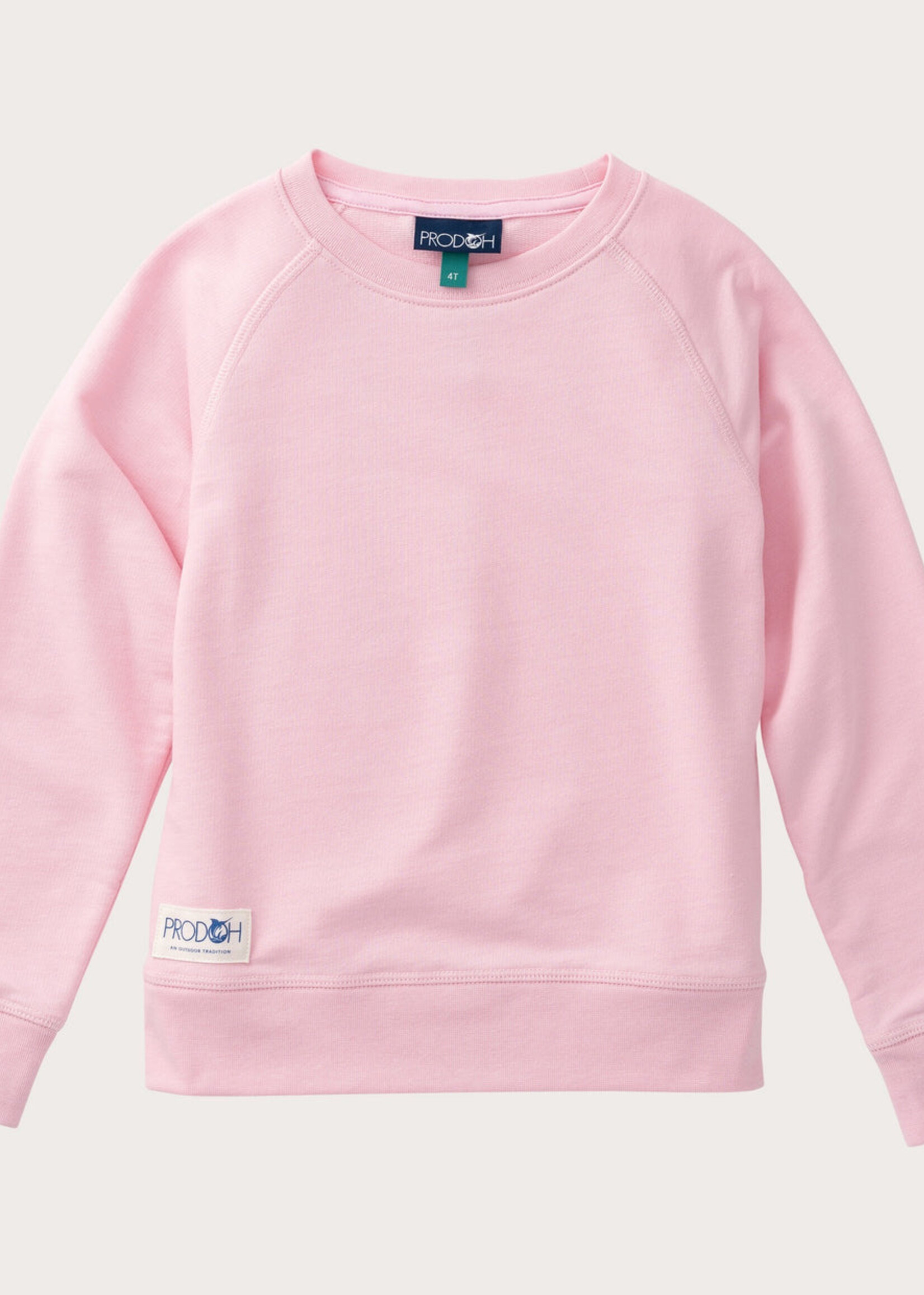 Prodoh Girls Crew Control Sweatshirt Pink Lady