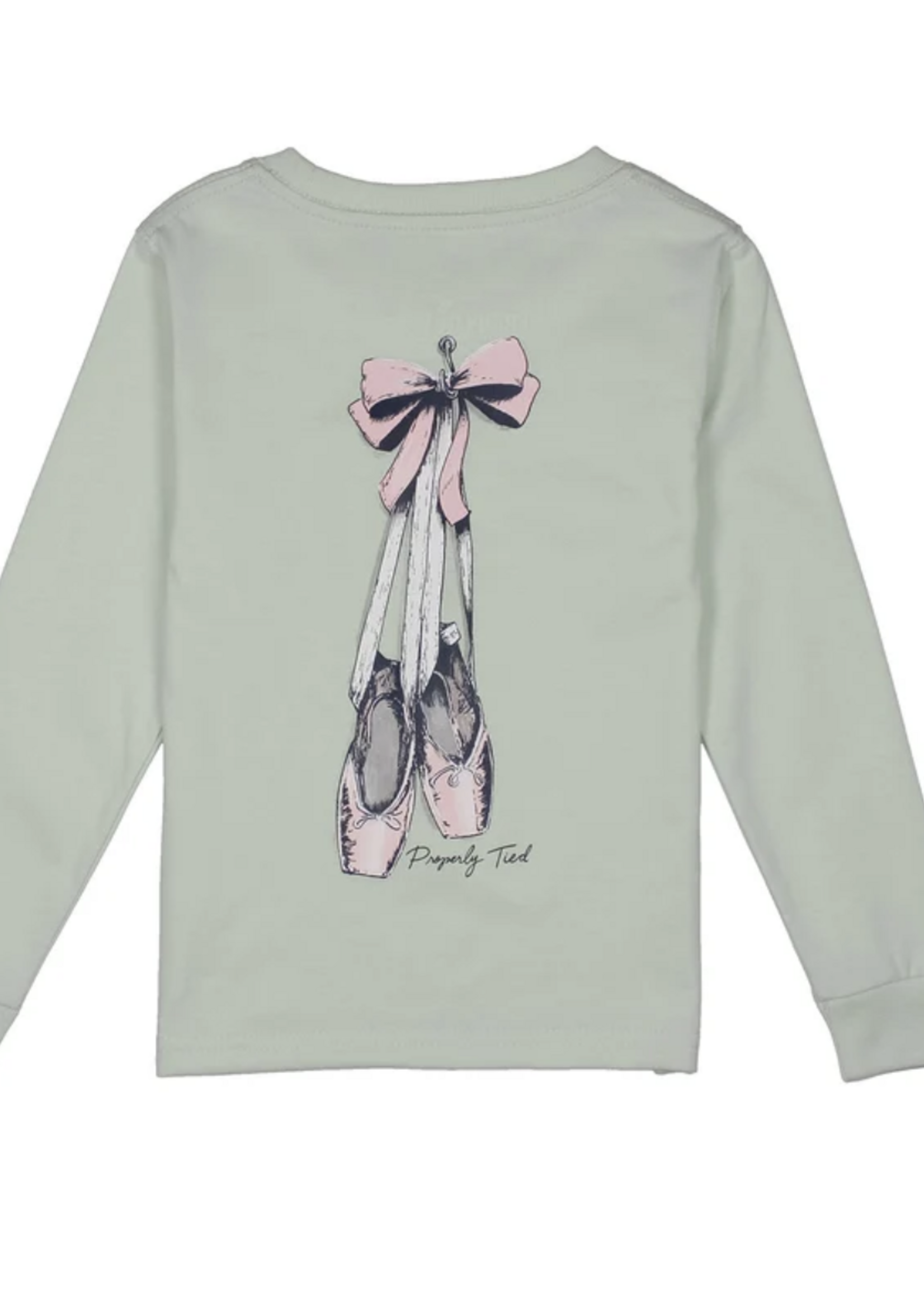 Properly Tied Girls Ballet L/S Pale Mint