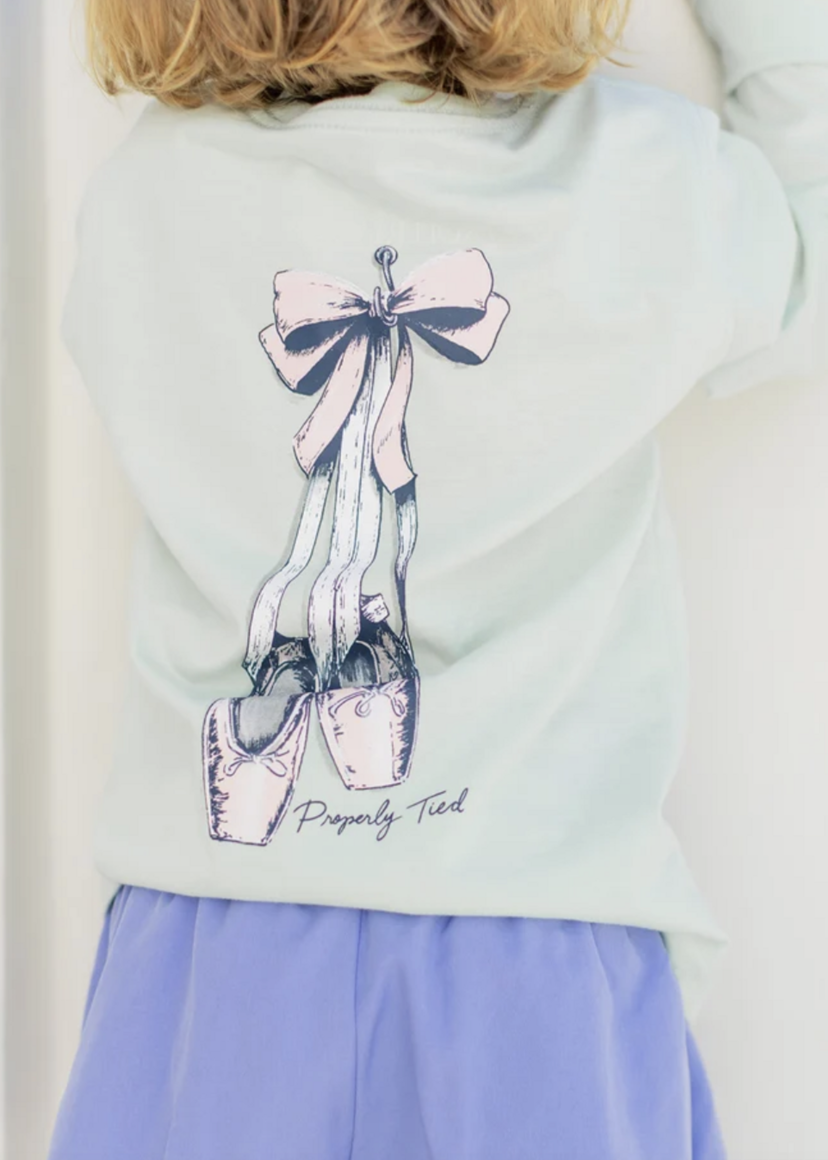 Properly Tied Girls Ballet L/S Pale Mint