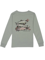 Properly Tied Trout Trio L/S Chrome Grey