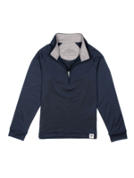 Properly Tied Clubhouse Quarter Zip Navy