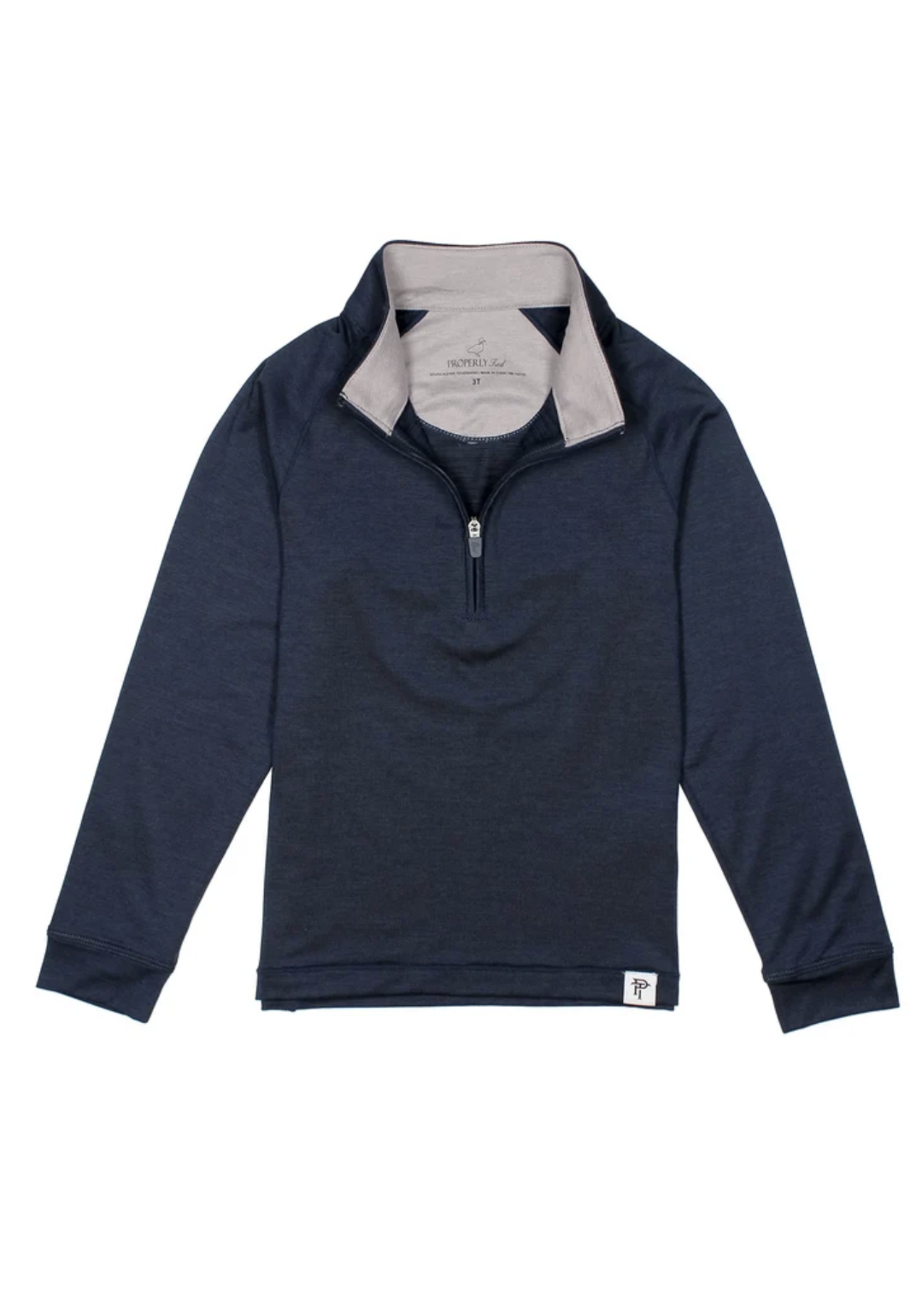Properly Tied Clubhouse Quarter Zip Navy