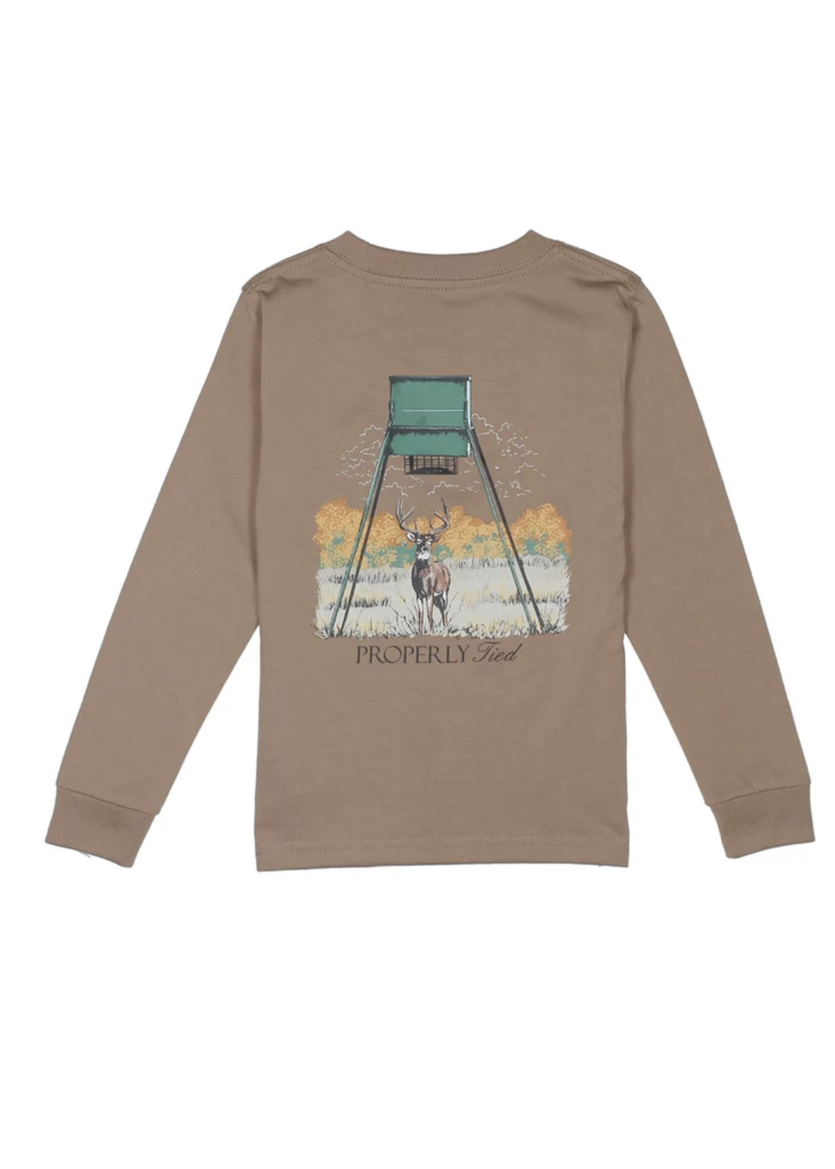 Properly Tied Deer Feeder L/S Walnut
