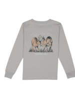 Properly Tied Trophy Season L/S Ice Grey