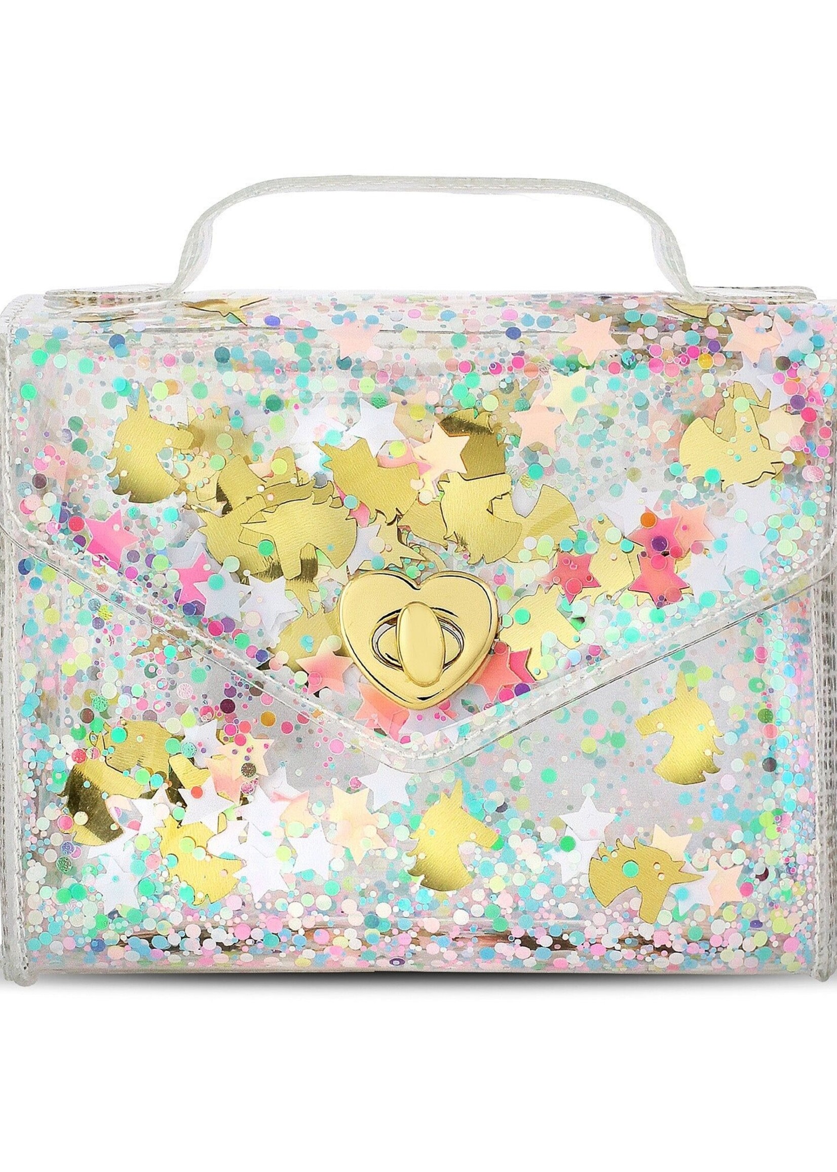 Carrying Kind Gussie Unicorn Sparkle Purse