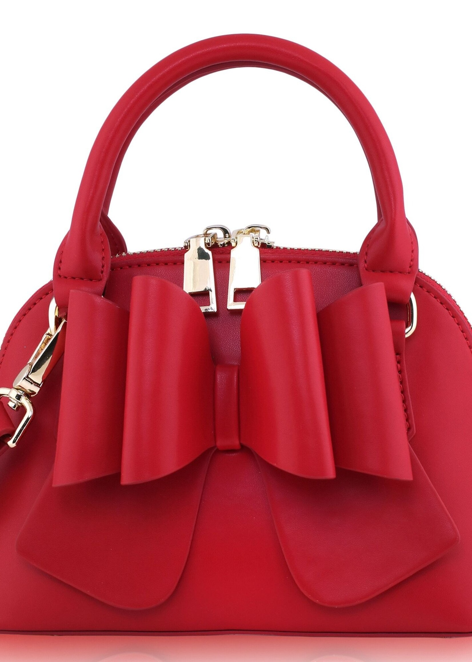 Carrying Kind Margo Red w/Leopard Lining