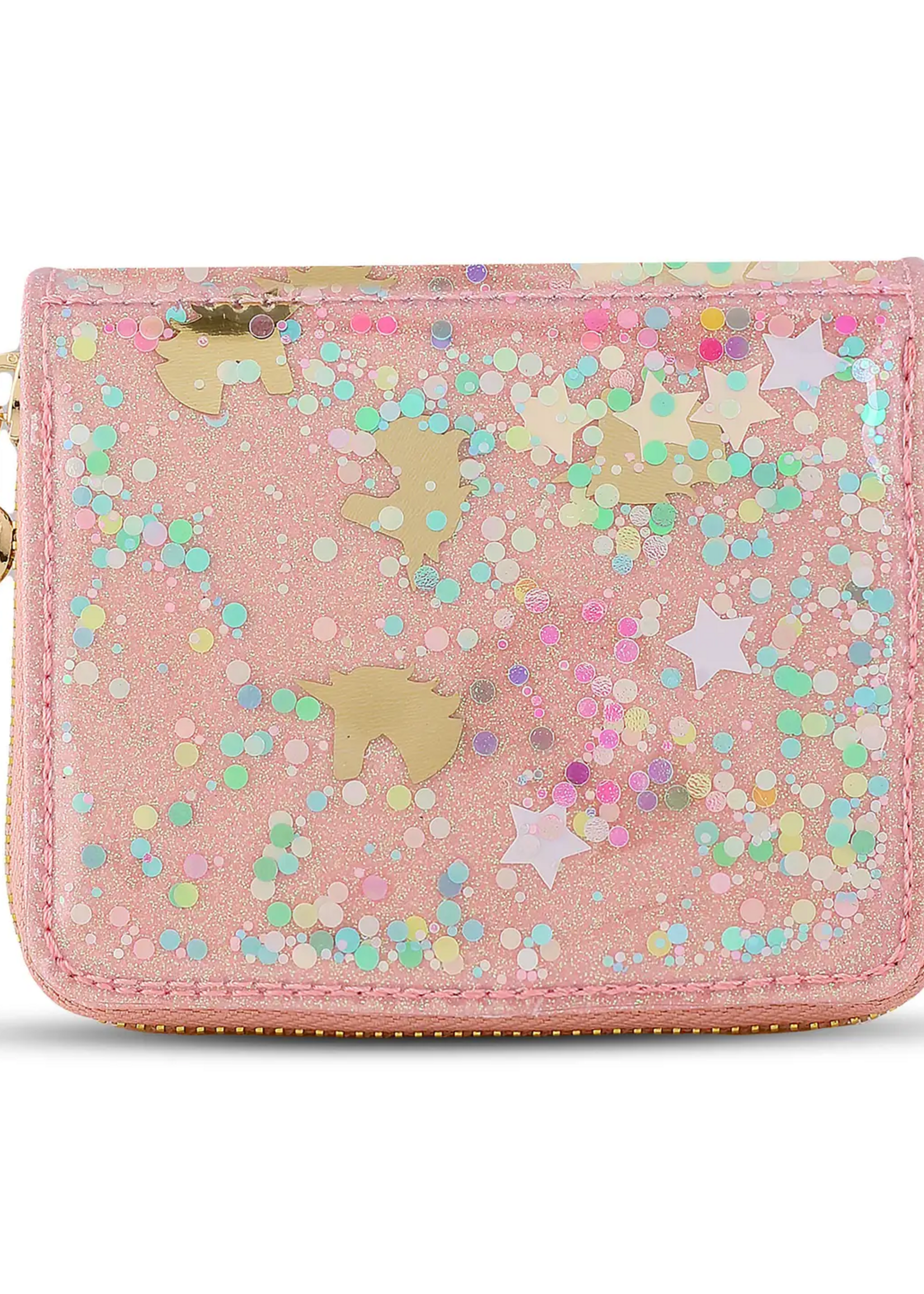 Carrying Kind Confetti Unicorn Wallet