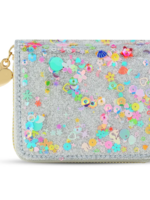 Carrying Kind Confetti Silver Wallet