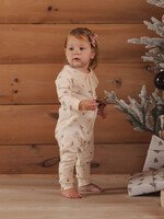 Rylee + Cru LLC ORGANIC LONG JOHN PAJAMAS FAVORITE THINGS