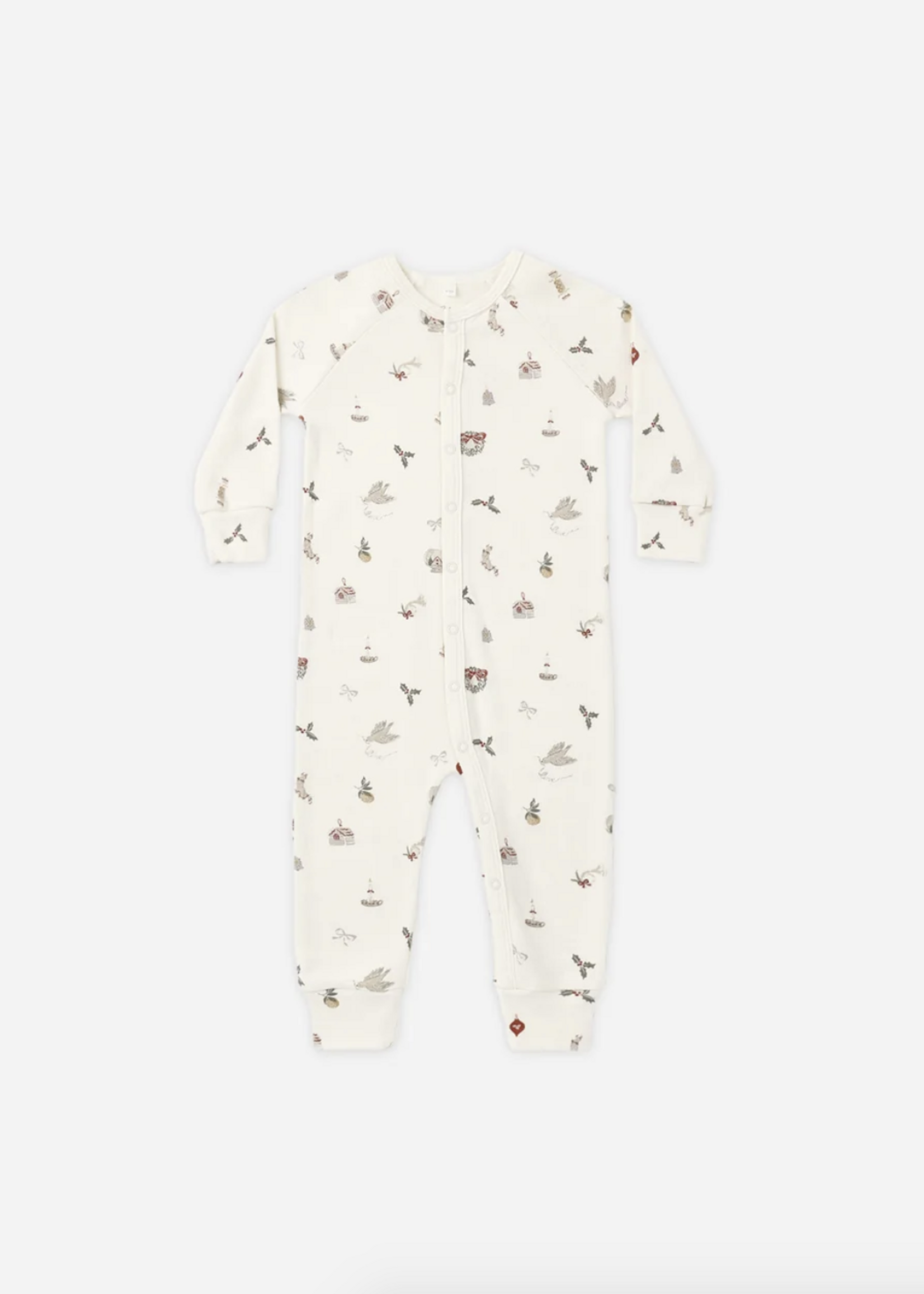 Rylee + Cru LLC ORGANIC LONG JOHN PAJAMAS FAVORITE THINGS