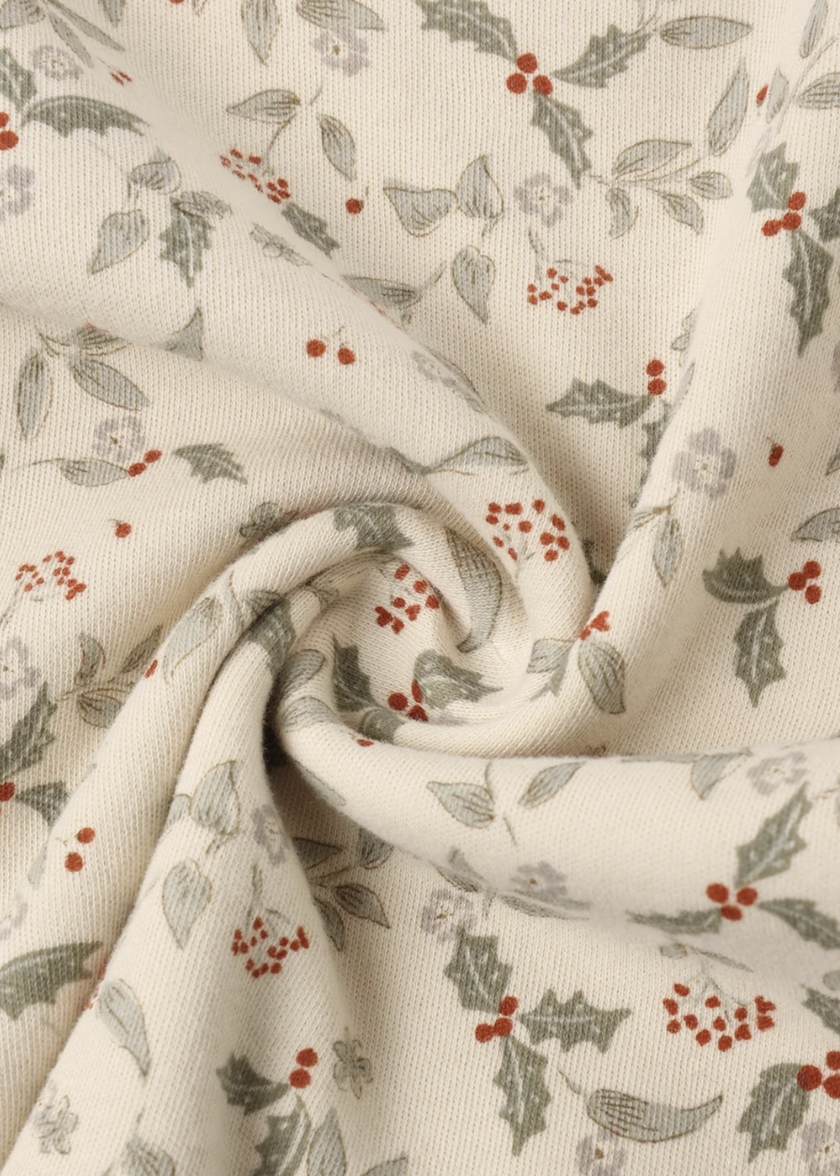 Rylee + Cru LLC ORGANIC L/S PAJAMA SET HOLLY FLEUR