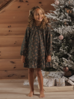 Rylee + Cru LLC HOLLY NIGHTGOWN EVERGREEN