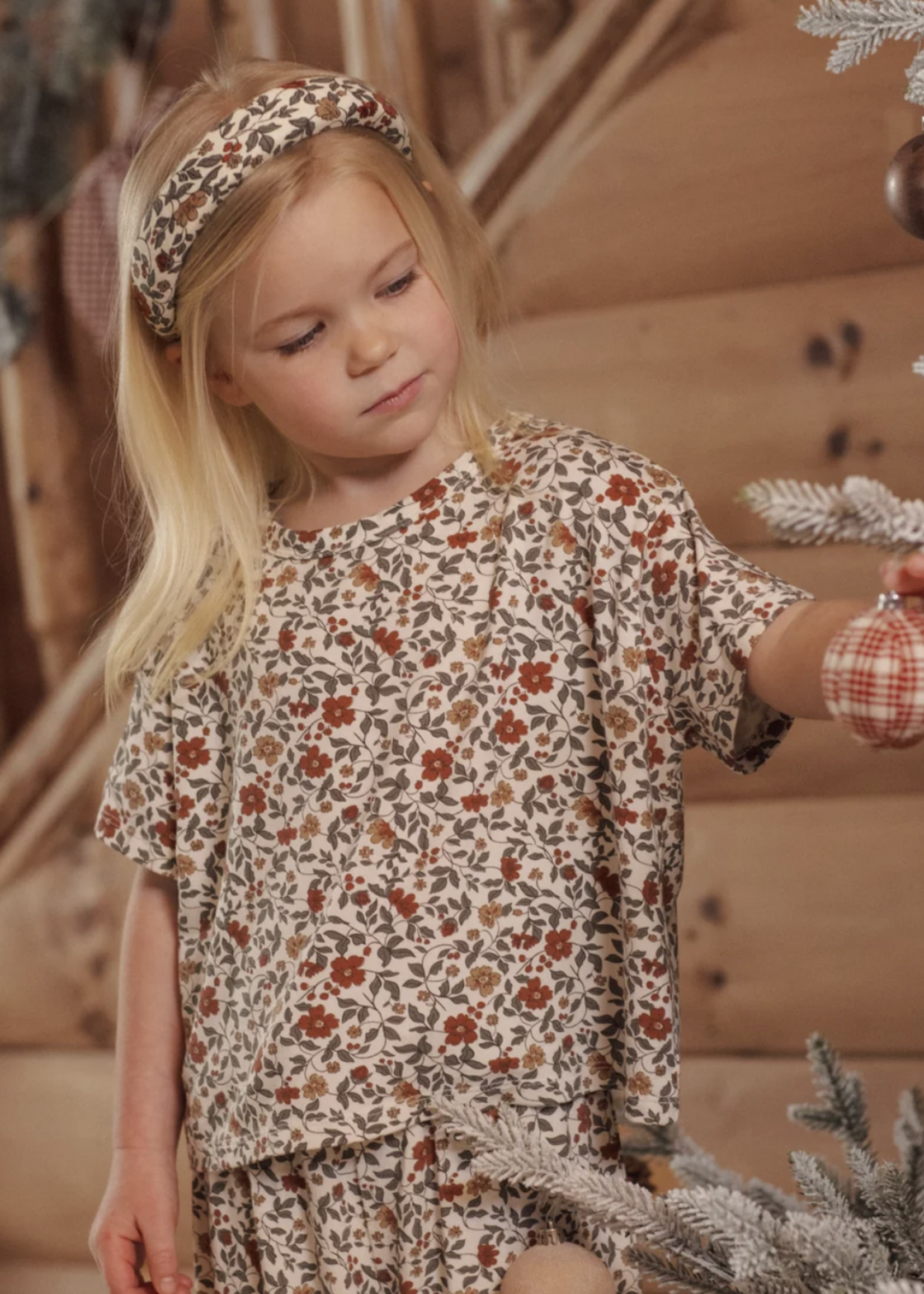 Rylee + Cru LLC RUTHIE SET HOLIDAY FLORAL