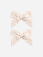Rylee + Cru LLC BOWS, SET OF 2 ANTIQUE ANTIQUE