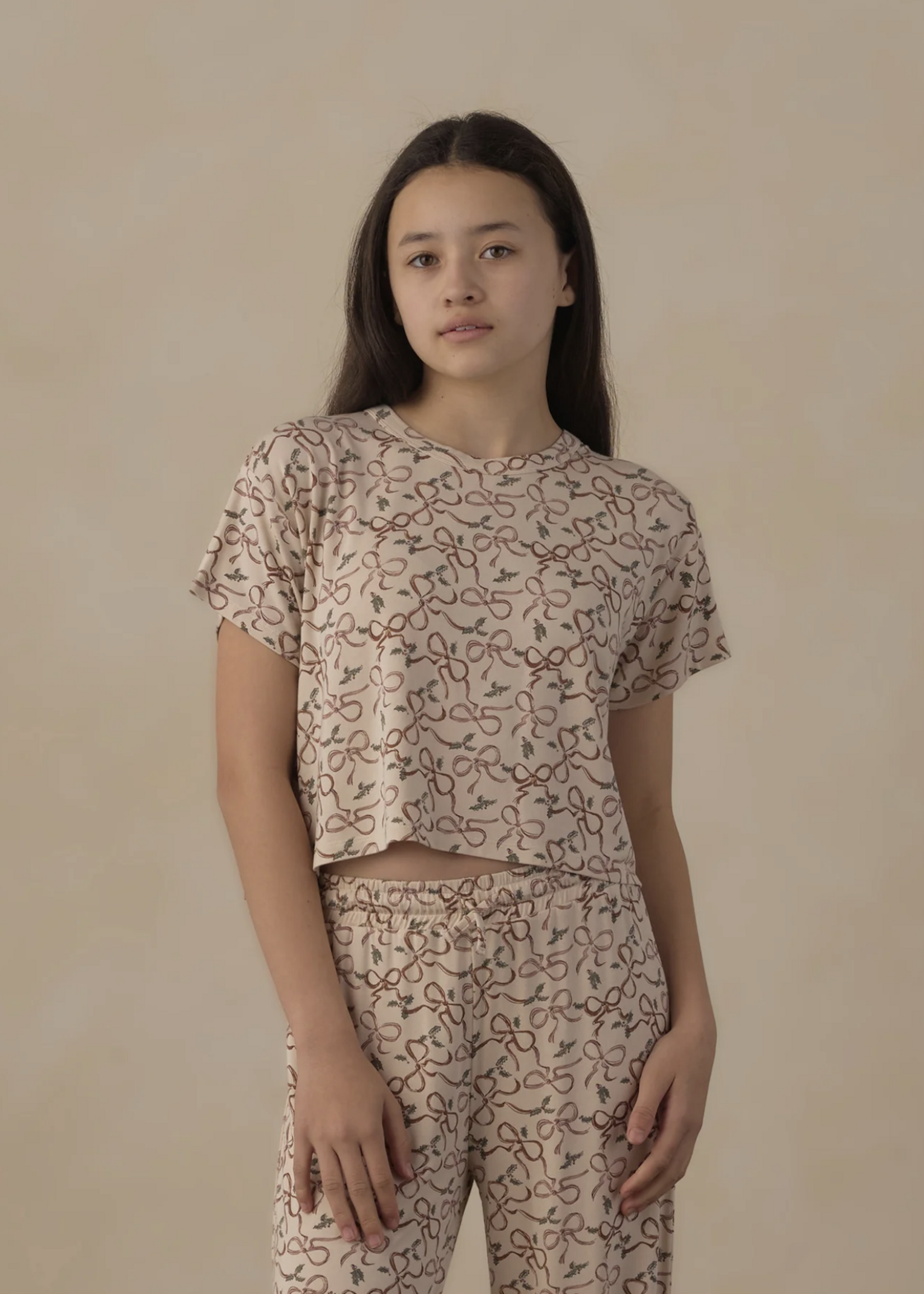 Rylee + Cru LLC TEEN RUTHIE SET RIBBONS ANTIQUE