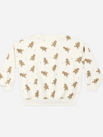 Rylee + Cru LLC RELAXED SWEATSHIRT GINGERBREAD