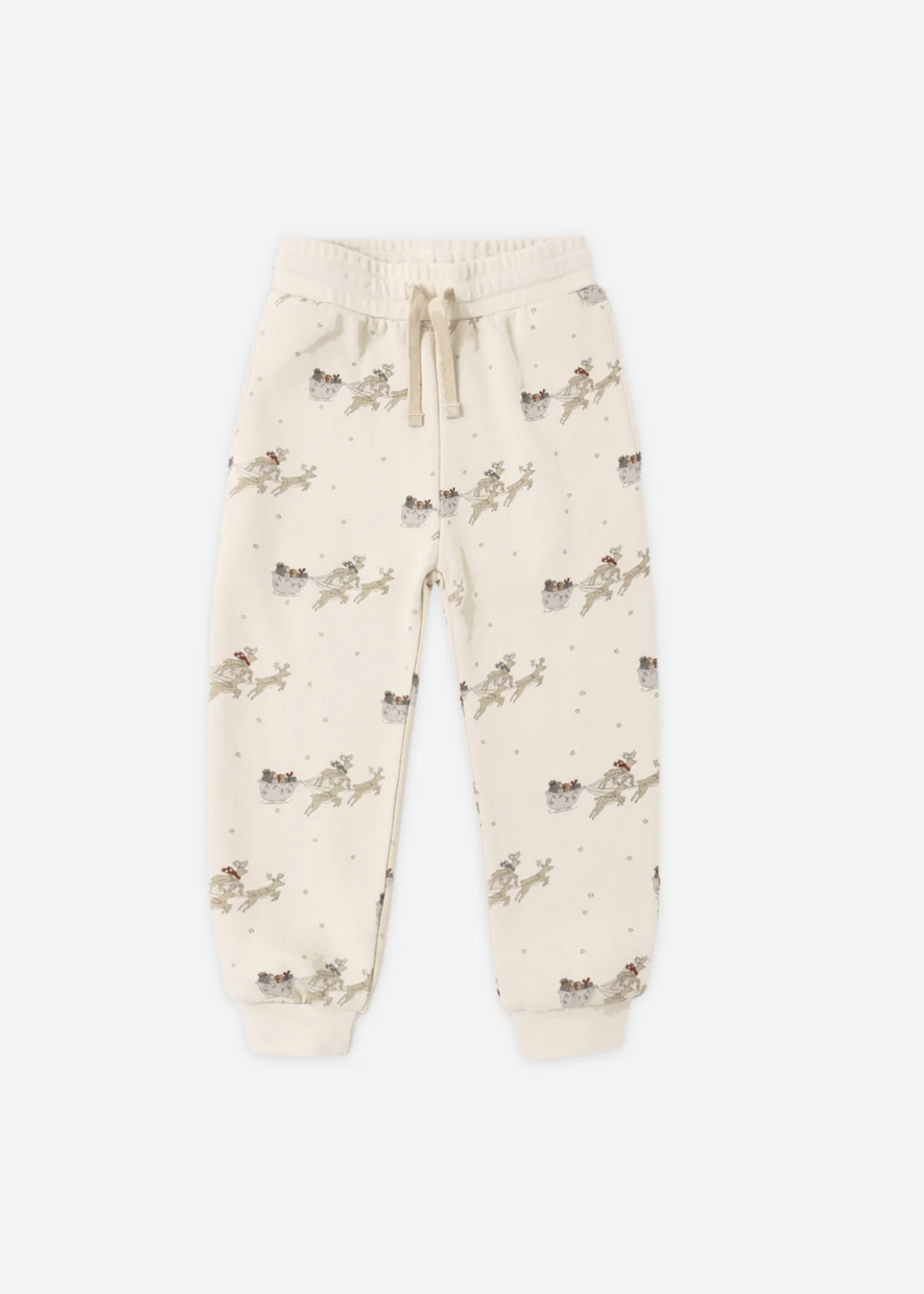 Rylee + Cru LLC JOGGER SWEATPANT REINDEER