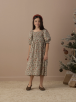 Rylee + Cru LLC ADELAIDE DRESS HOLIDAY FLORAL