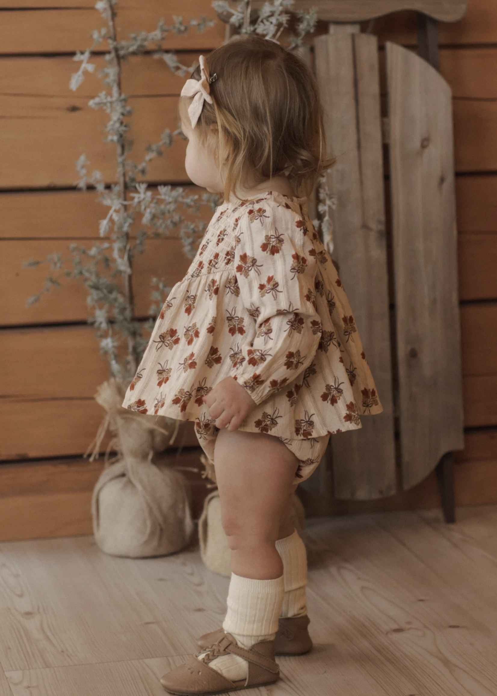 Rylee + Cru LLC SOPHIA TOP BLOOMER SET BOUQUET