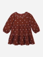 Rylee + Cru LLC FRAN DRESS BOWS RUBY