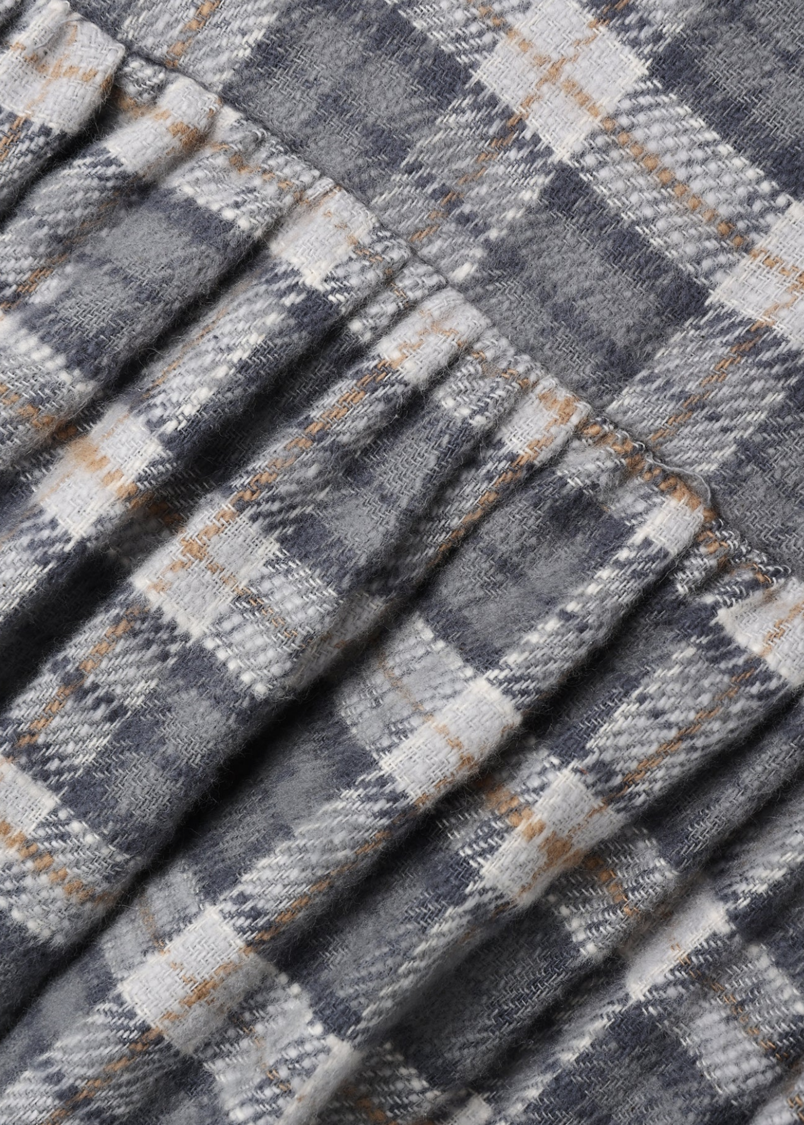 Rylee + Cru LLC JOLENE DRESS WINTER PLAID SLATE