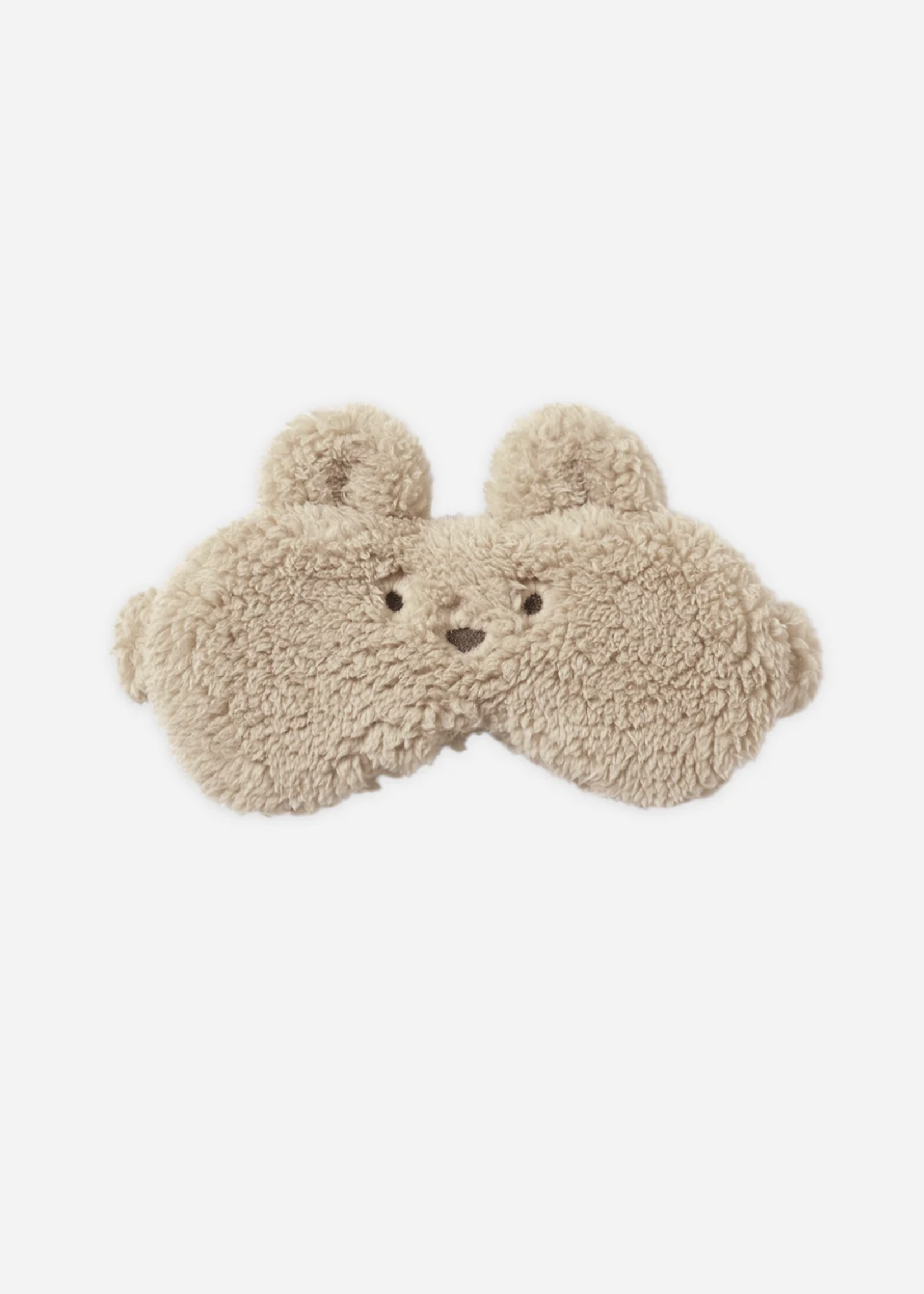 Rylee + Cru LLC SLEEP MASK TEDDY BEAR GOLD
