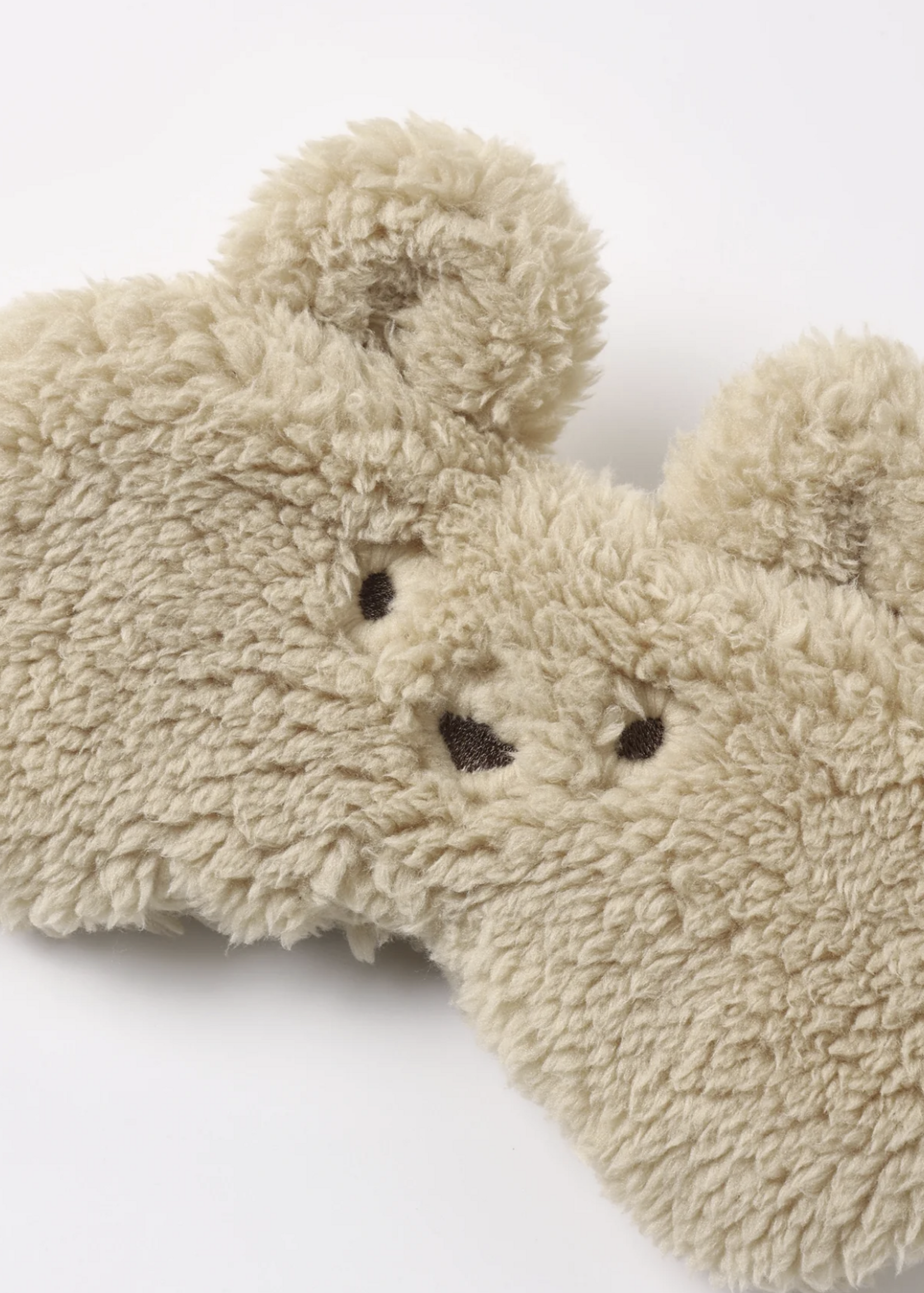 Rylee + Cru LLC SLEEP MASK TEDDY BEAR GOLD
