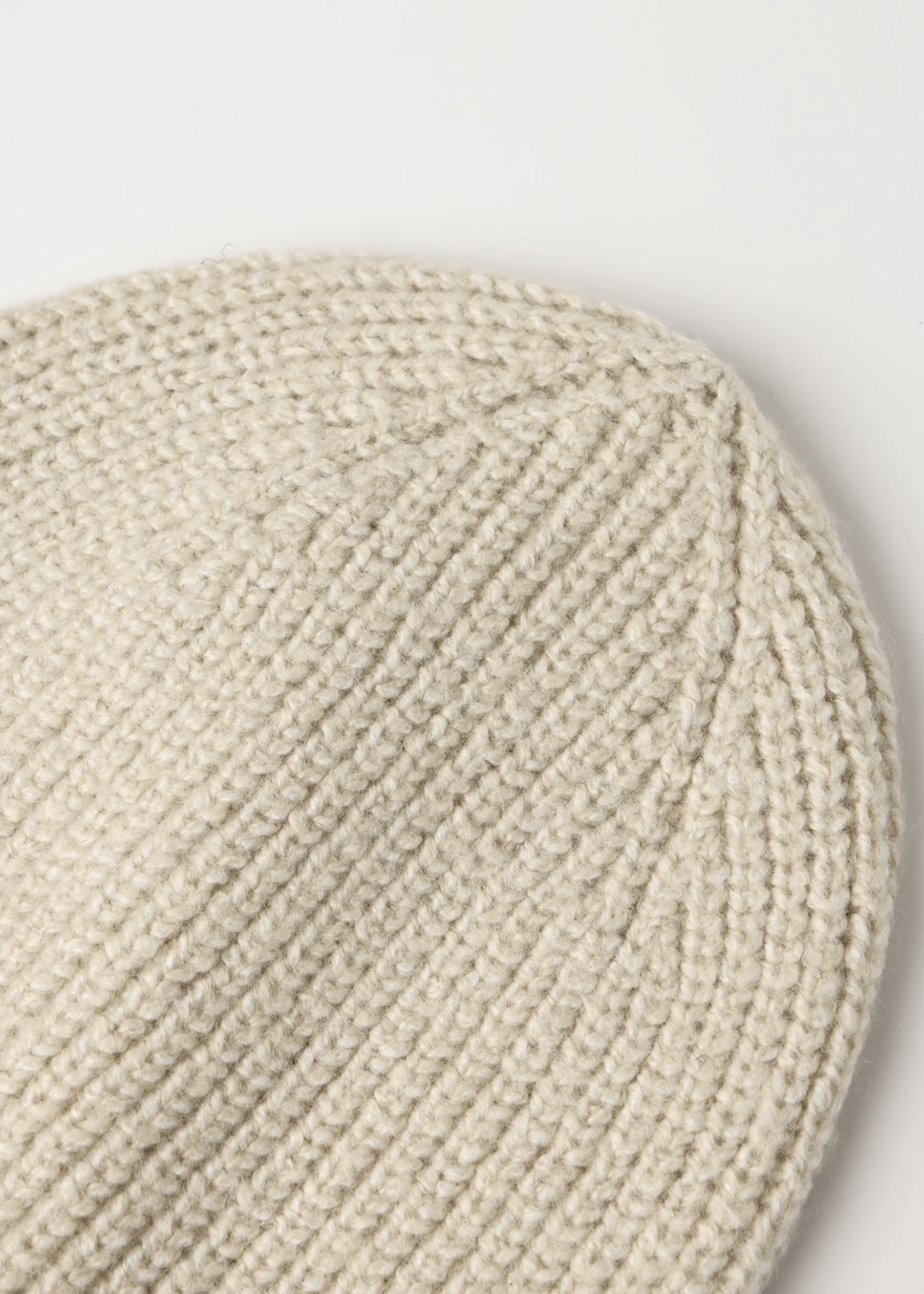 Rylee + Cru LLC BEANIE HEATHERED PARCHMENT
