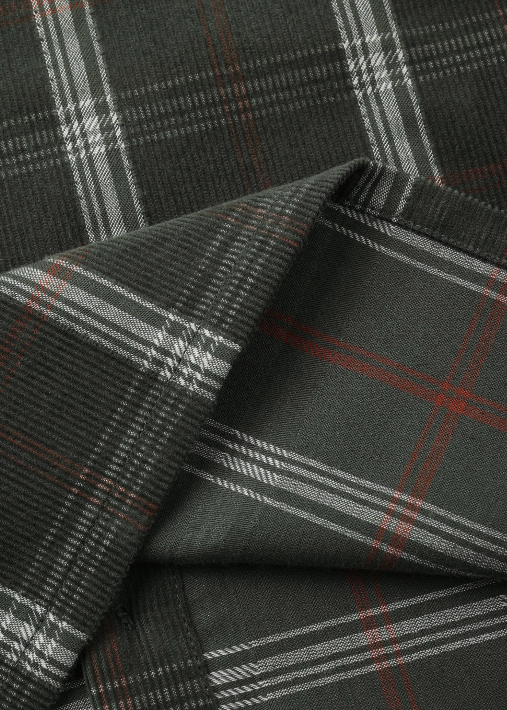Rylee + Cru LLC POCKETED FLANNEL SHIRT HOLIDAY PLAID EVERGREEN
