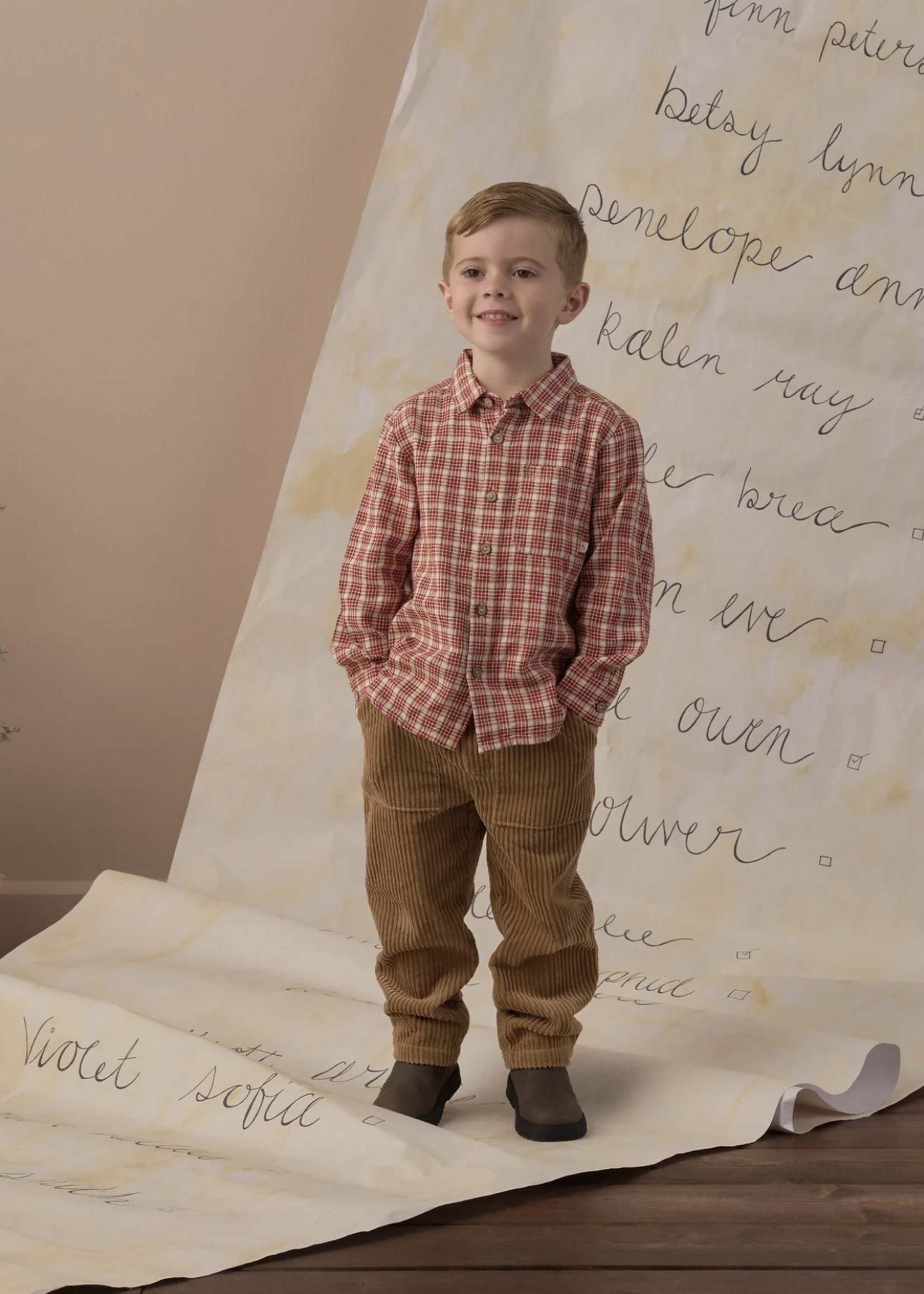 Rylee + Cru LLC OLIVER PANT TOFFEE