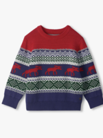 Hatley Kids Holiday Fair Isle Crew Neck Sweater
