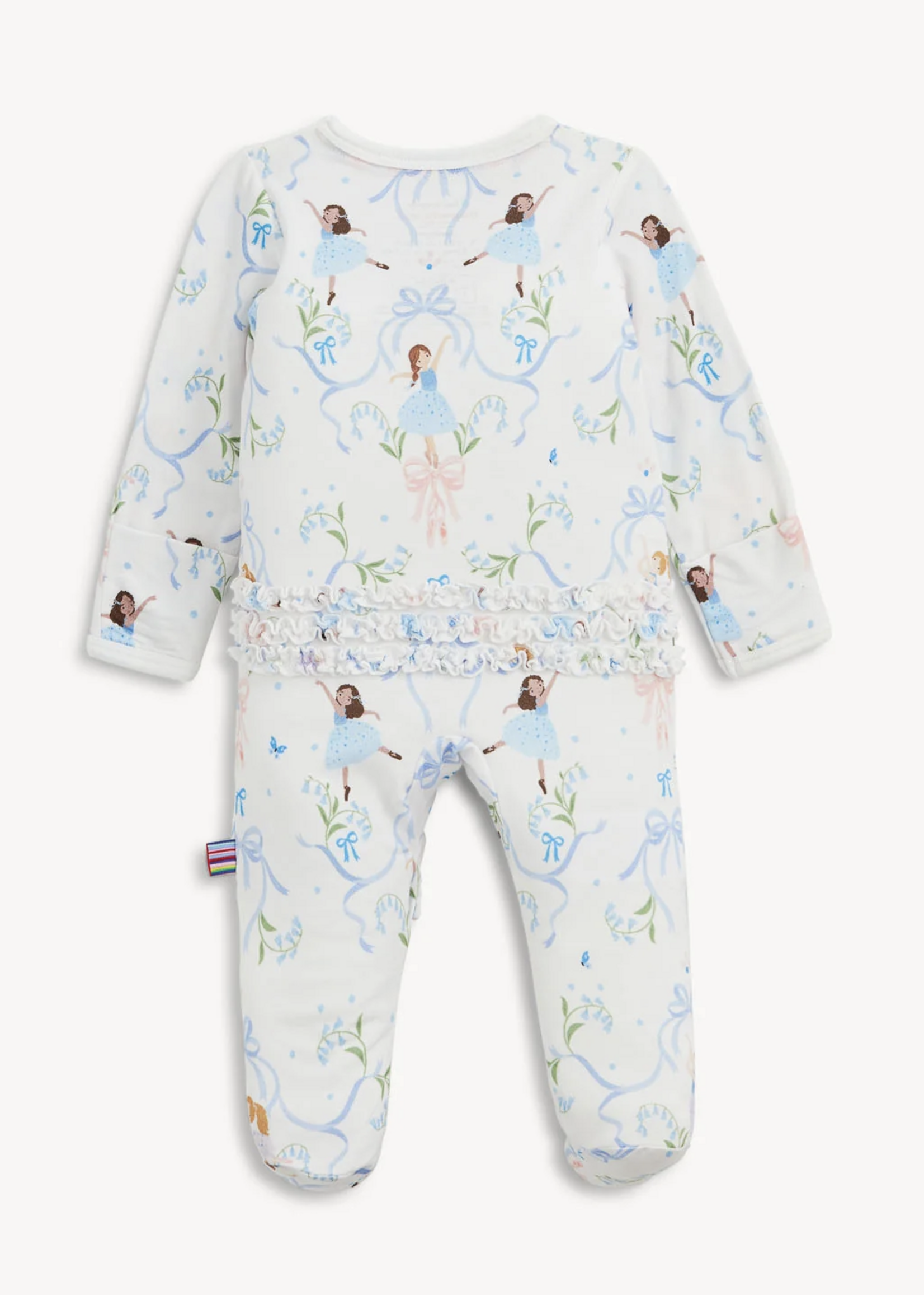 Magnetic Me IT TAKES TUTU MODAL RUFFLE FOOTIE