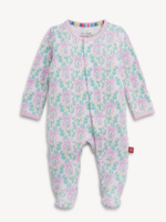 Magnetic Me MISTLE BOW WAFFLE FOOTIE