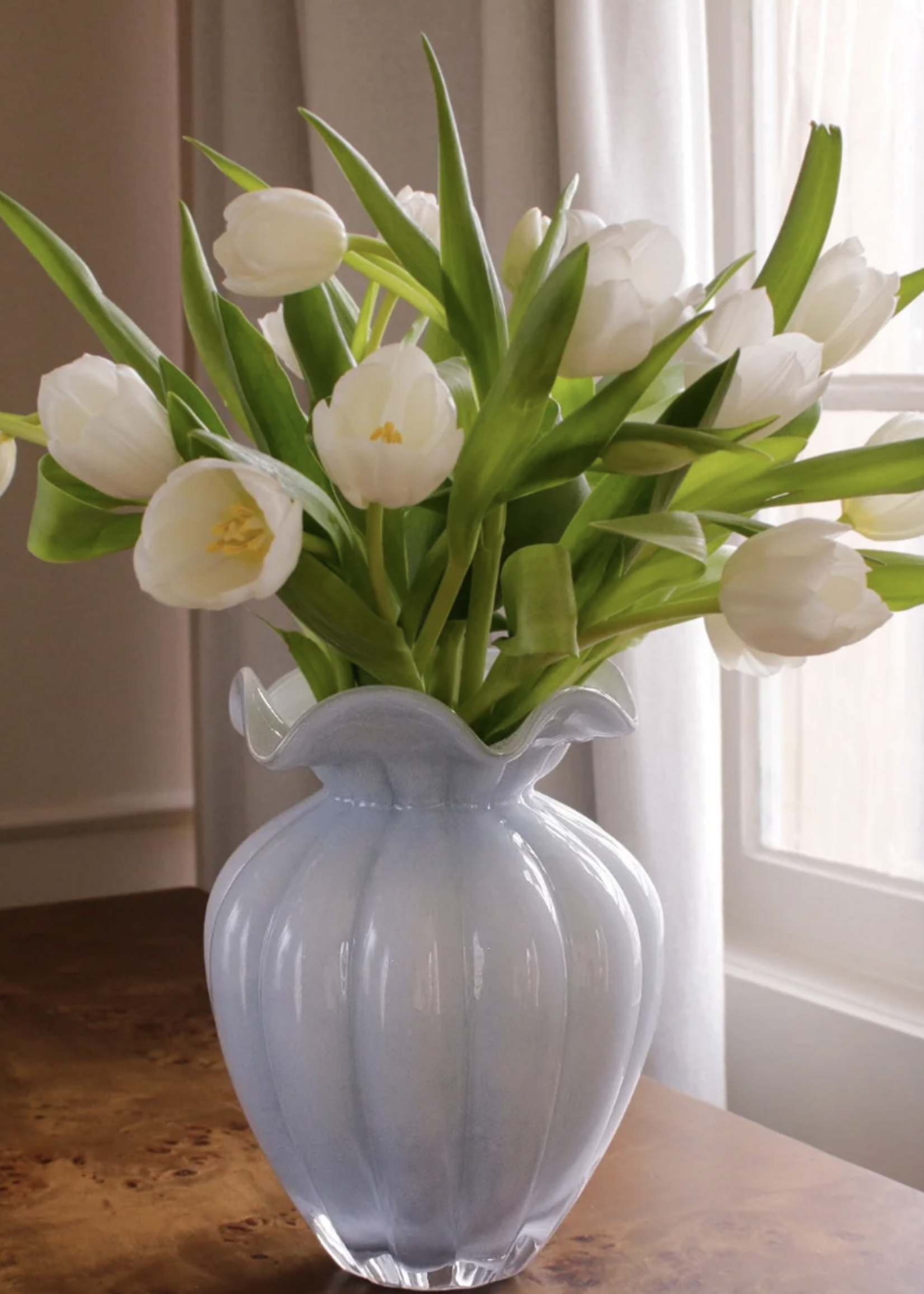 Beatriz Ball Vento Large Vase Periwinkle