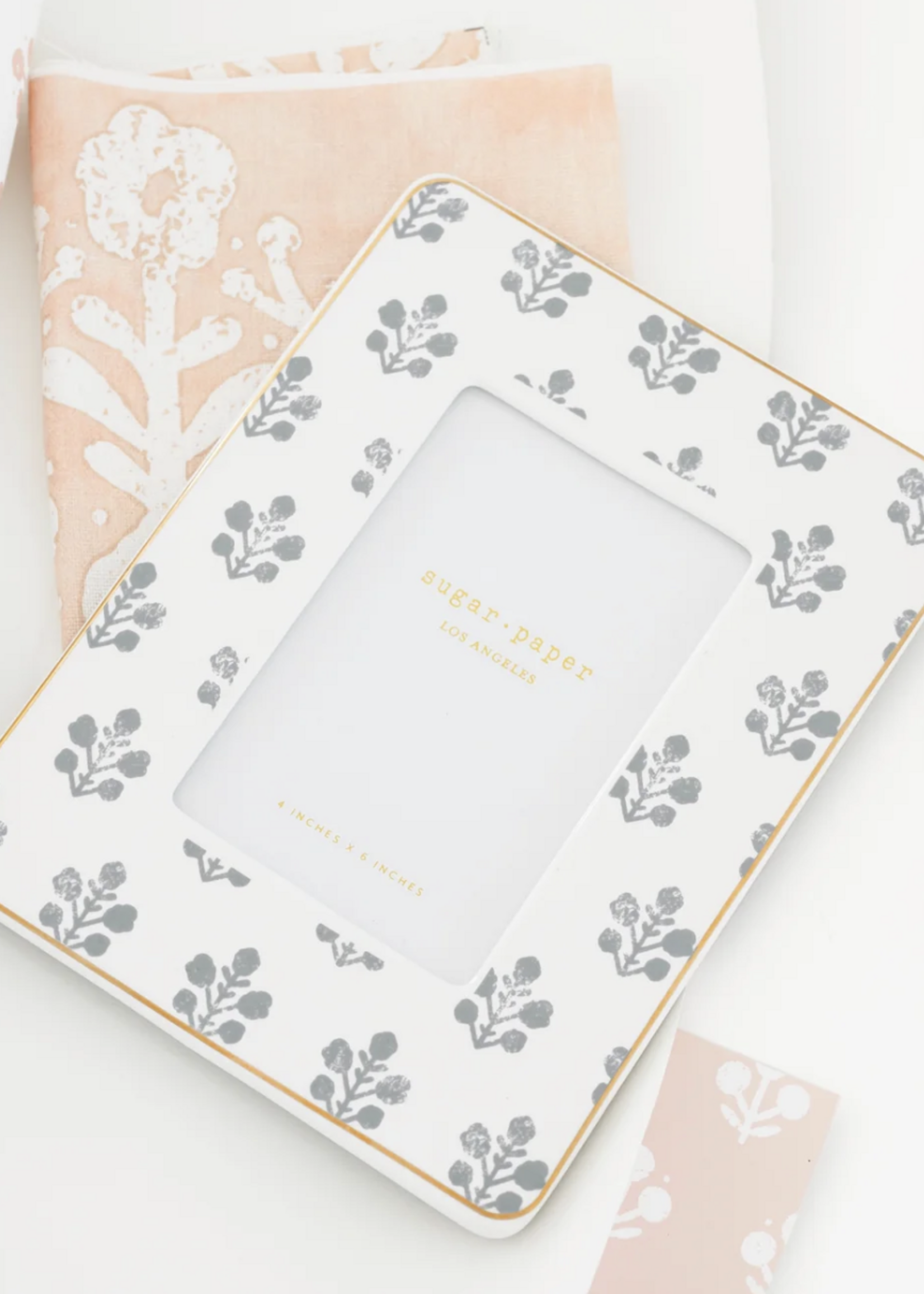 Sugar Paper Slate Floral Picture Frame