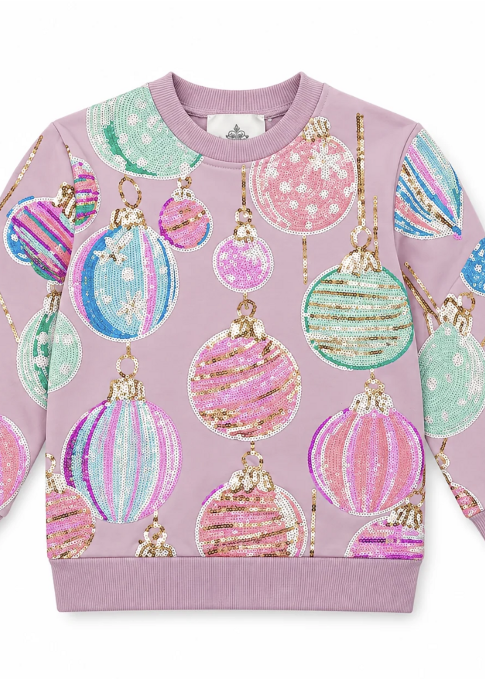 Belle Cher Ornaments Sweatshirt Pink