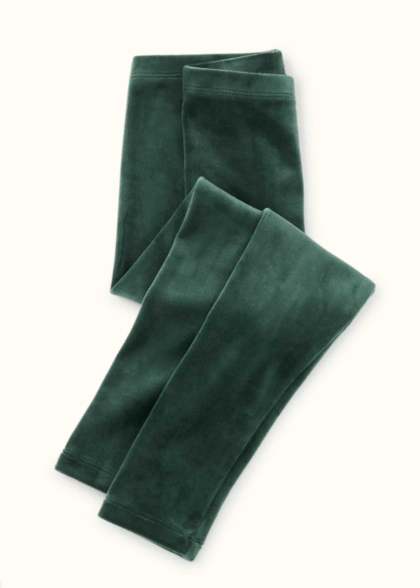Tea Collection VELOUR LEGGINGS PINENEEDLE