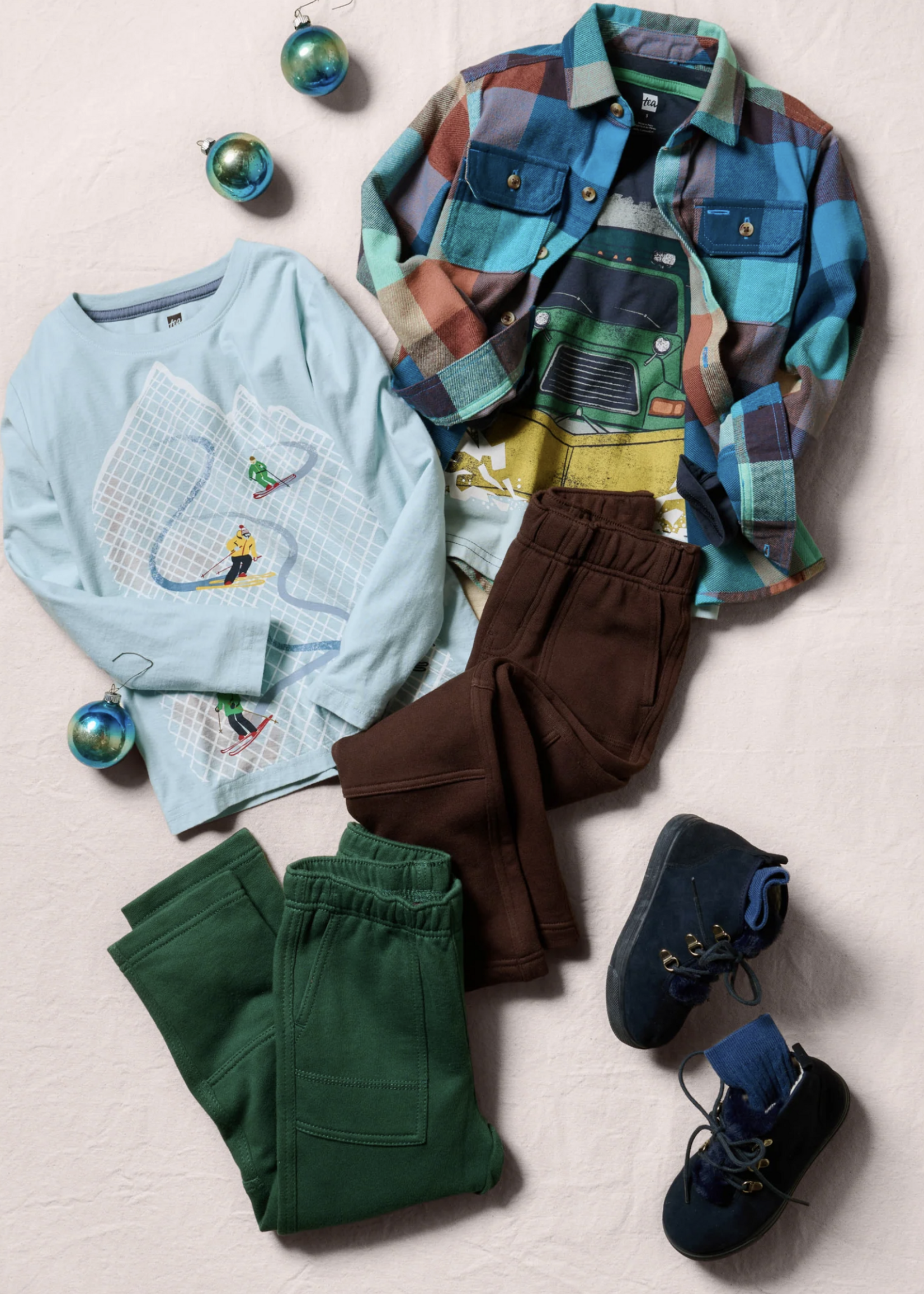 Tea Collection PLAYWEAR PANTS PINENEEDLE
