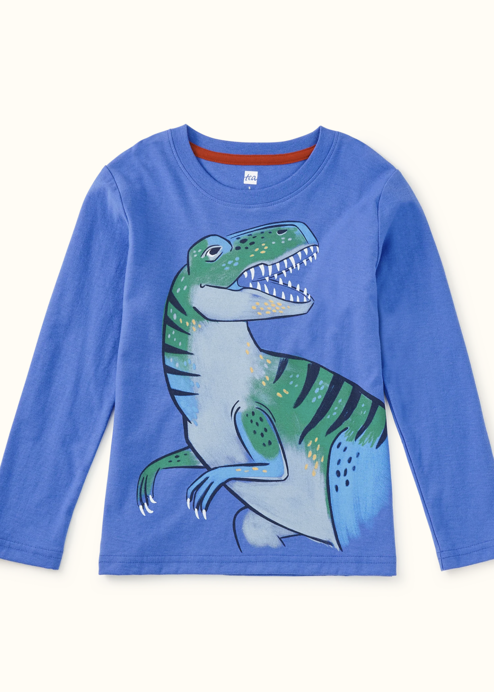Tea Collection MEGALOSAURUS GRAPHIC TEE MORNING GLORY
