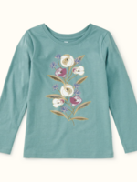 Tea Collection GILDED ROSE GRAPHIC TEE MARSH