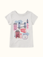 Tea Collection SALE. LONDON LANDMARKS GRAPHIC TEE DOVE